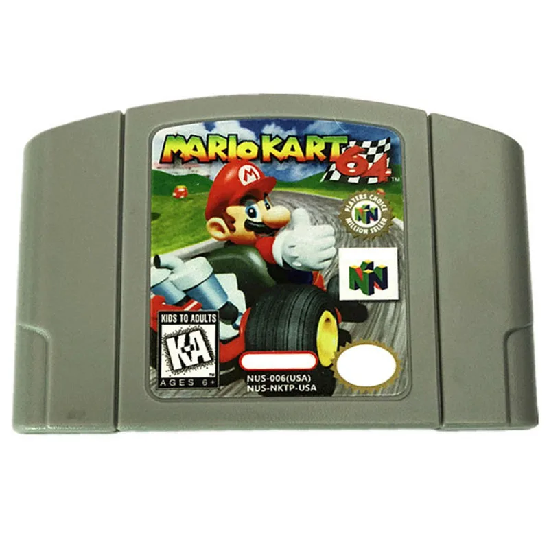 

Mario Kart 64 N64 Game Card Series Is Suitable for N64 Version American English Version English NTSC Toy Gift