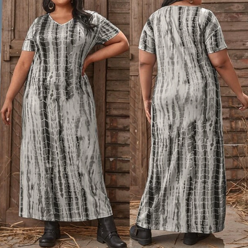 Nice Short Sleeves Dress Women Floral Print Maxi Dress Middle East Holiday Dress
Nice Short Sleeves Dress Women Floral Print Maxi Dress Middle East Holiday Dress