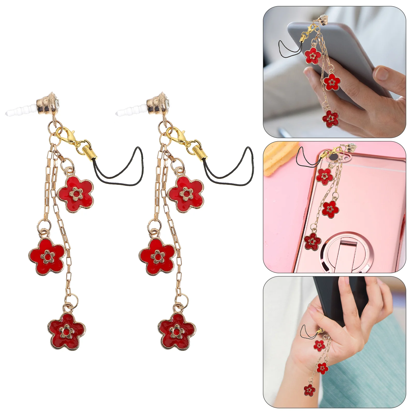 2 Pcs Jack Plug Earphone Jack Accessories Charms 3. 5mm Plug Mobile Dust Plugs Headphone Plug Headphone Jack Plug Anti- Plugs
2 Pcs Jack Plug Earphone Jack Accessories Charms 3. 5mm Plug Mobile Dust Plugs Headphone Plug Headphone Jack Plug Anti- Plugs