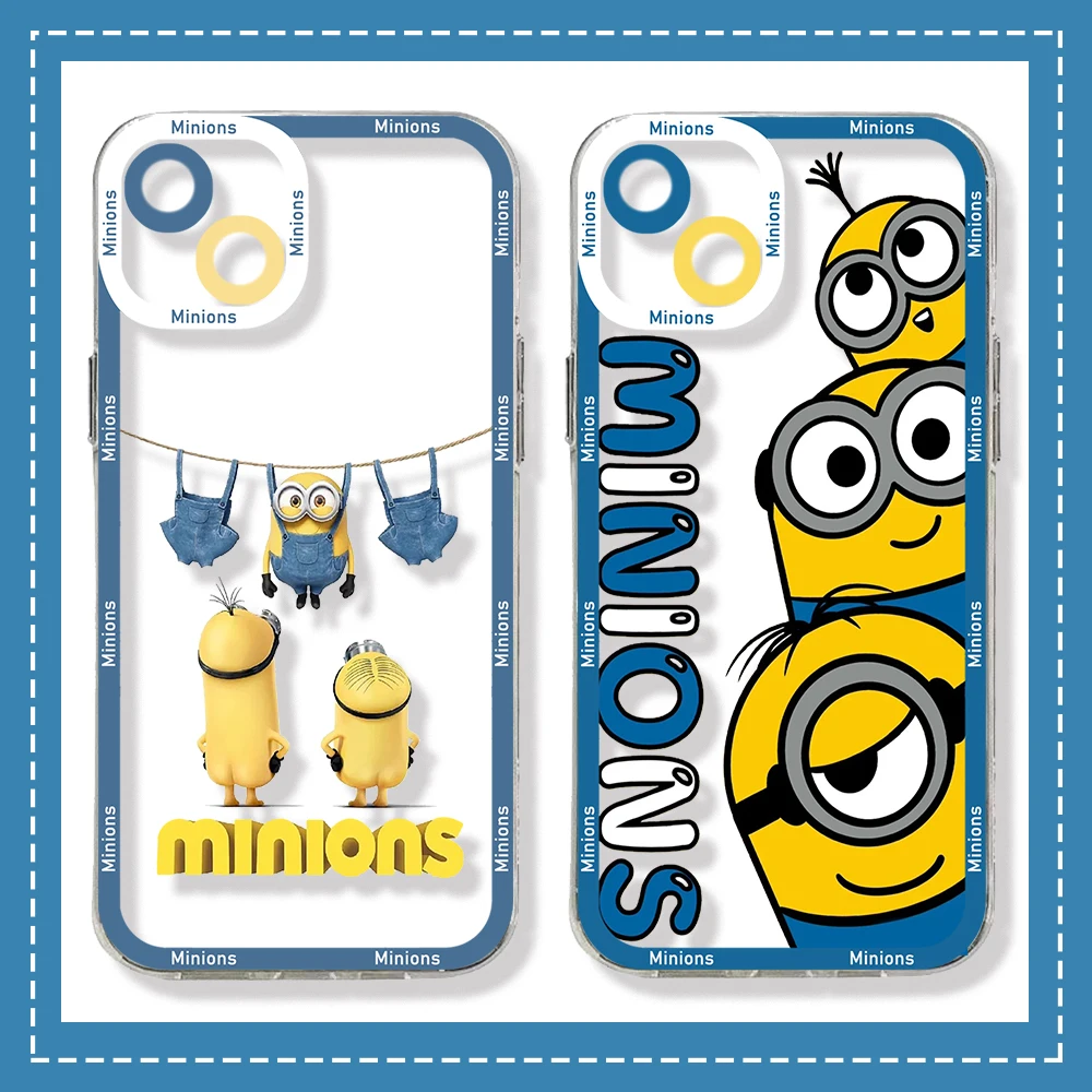 Cartoon M-Minion Phone Case For iPhone 14 13 12 Mini 11 Pro Max X XR XS 7 8 SE 2020 Plus Soft Silicone Transparent Cover Funda
Cartoon M-Minion Phone Case For iPhone 14 13 12 Mini 11 Pro Max X XR XS 7 8 SE 2020 Plus Soft Silicone Transparent Cover Funda