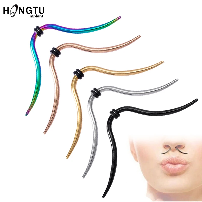 16G Moustache Nose Rings Studs Beard Nose Piercing Septum Cute Surgical Steel Septum Clicker Women Piercing Jewelry In Body
16G Moustache Nose Rings Studs Beard Nose Piercing Septum Cute Surgical Steel Septum Clicker Women Piercing Jewelry In Body