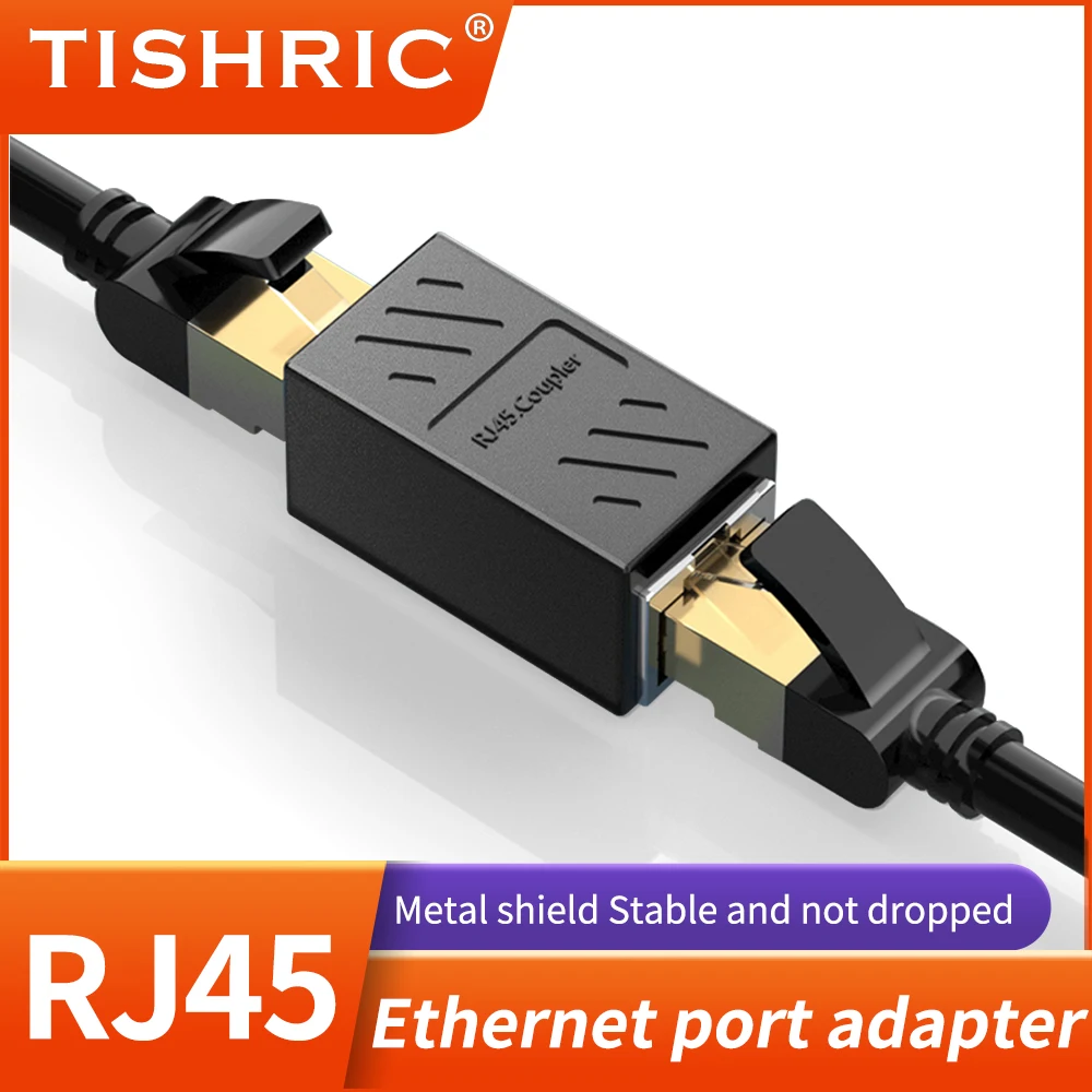 Соединитель Ethernet TISHRIC RJ45, переходник «Мама-мама» для компьютерного маршрутизатора
Соединитель Ethernet TISHRIC RJ45, переходник «Мама-мама» для компьютерного маршрутизатора