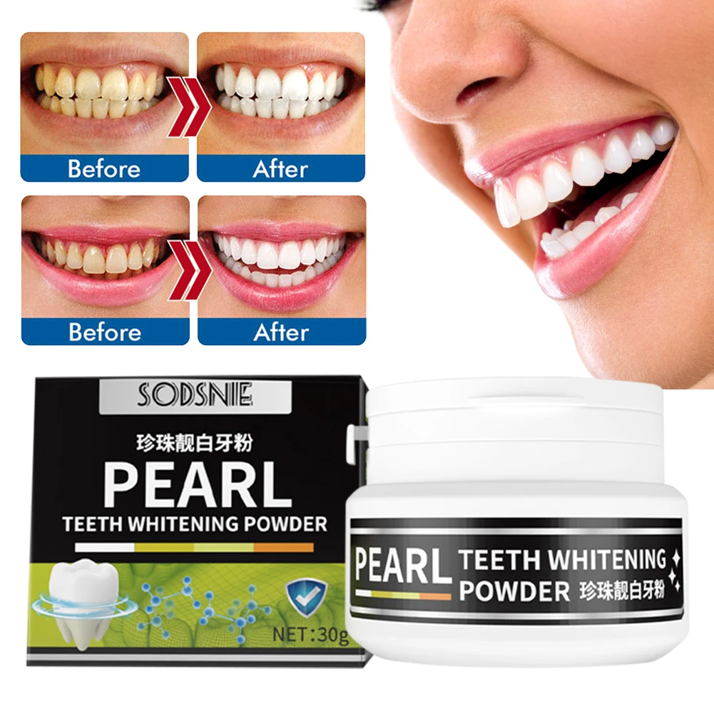 Pearl Teeth Whitening Powder Oral Cleaning Stains Tooth Powder Remove Tartar Protect Teeth Refresh Breath Teeth Cleaning Powder
Pearl Teeth Whitening Powder Oral Cleaning Stains Tooth Powder Remove Tartar Protect Teeth Refresh Breath Teeth Cleaning Powder