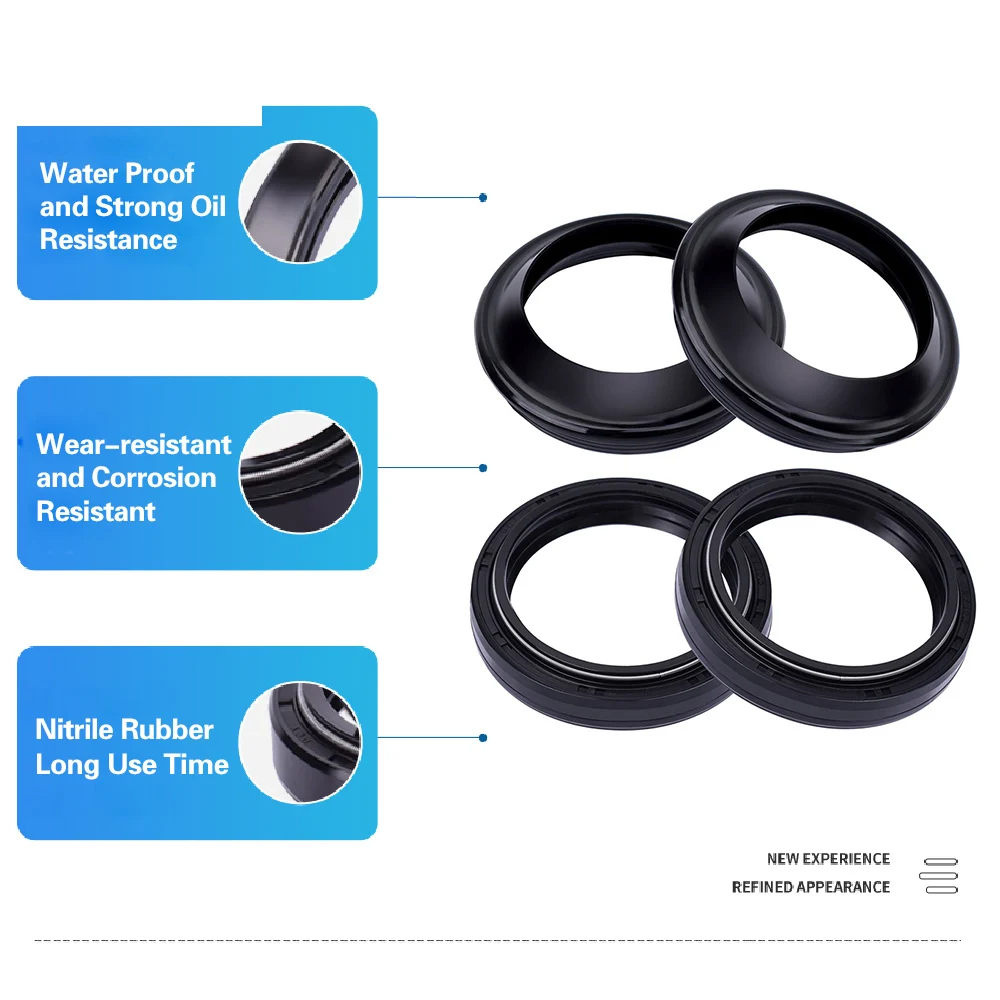 41x53x8/11 Motor Bike Front Fork Oil Seal 41 53 Dust Cover For Yamaha DT125 DT125X DT125R 2000 DT 125 4FM-23145-40 4EB-23145-01
41x53x8/11 Motor Bike Front Fork Oil Seal 41 53 Dust Cover For Yamaha DT125 DT125X DT125R 2000 DT 125 4FM-23145-40 4EB-23145-01