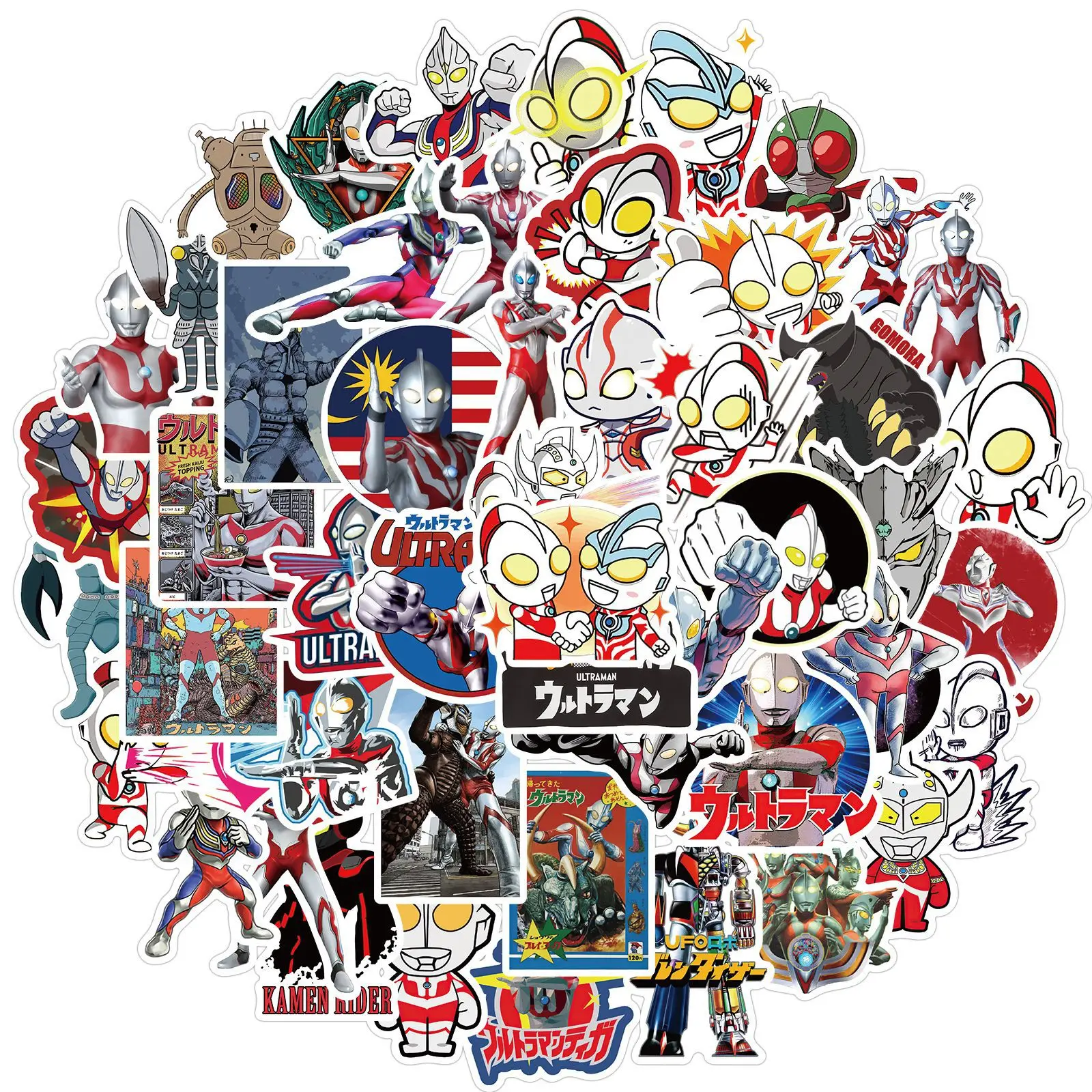 10/30/50pcs Cartoon Ultraman Graffiti Stickers Trunk Water Cup Skateboard Suitcase Guitar Luggage Stickers Children's Gifts
10/30/50pcs Cartoon Ultraman Graffiti Stickers Trunk Water Cup Skateboard Suitcase Guitar Luggage Stickers Children's Gifts