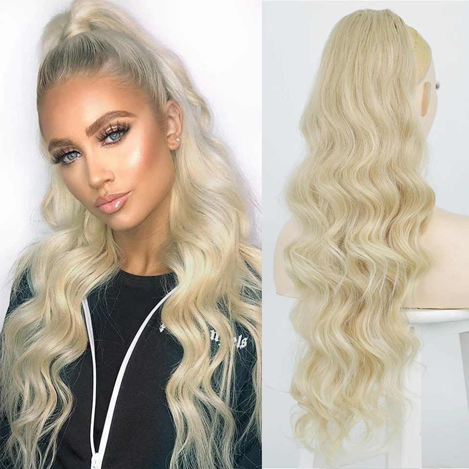 AISI HAIR Synthetic Long Wavy Drawstring Ponytail for Women Daily Clip in Hairpiece Blonde Look Natural Heat Resistant Fiber
AISI HAIR Synthetic Long Wavy Drawstring Ponytail for Women Daily Clip in Hairpiece Blonde Look Natural Heat Resistant Fiber