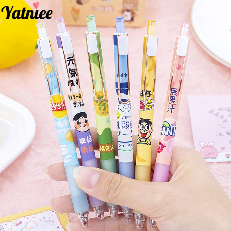 Yatniee гелевая ручка для творчества Cute шариковая авторучка для письма School Kawaii Gift Pen 0,5 мм черные чернила канцелярские принадлежности
Yatniee гелевая ручка для творчества Cute шариковая авторучка для письма School Kawaii Gift Pen 0,5 мм черные чернила канцелярские принадлежности