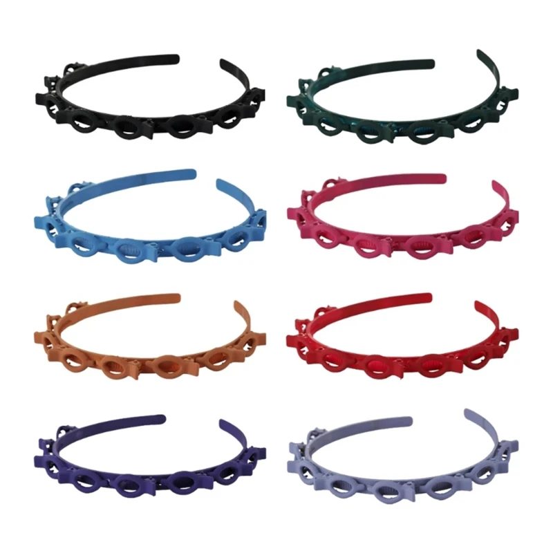 Headband Men Women Sports Hair Hoop Braider Tool Multi-layer Plastic Hair Clip Double Bangs Hairstyle Hairpin Hair Accessories
Headband Men Women Sports Hair Hoop Braider Tool Multi-layer Plastic Hair Clip Double Bangs Hairstyle Hairpin Hair Accessories