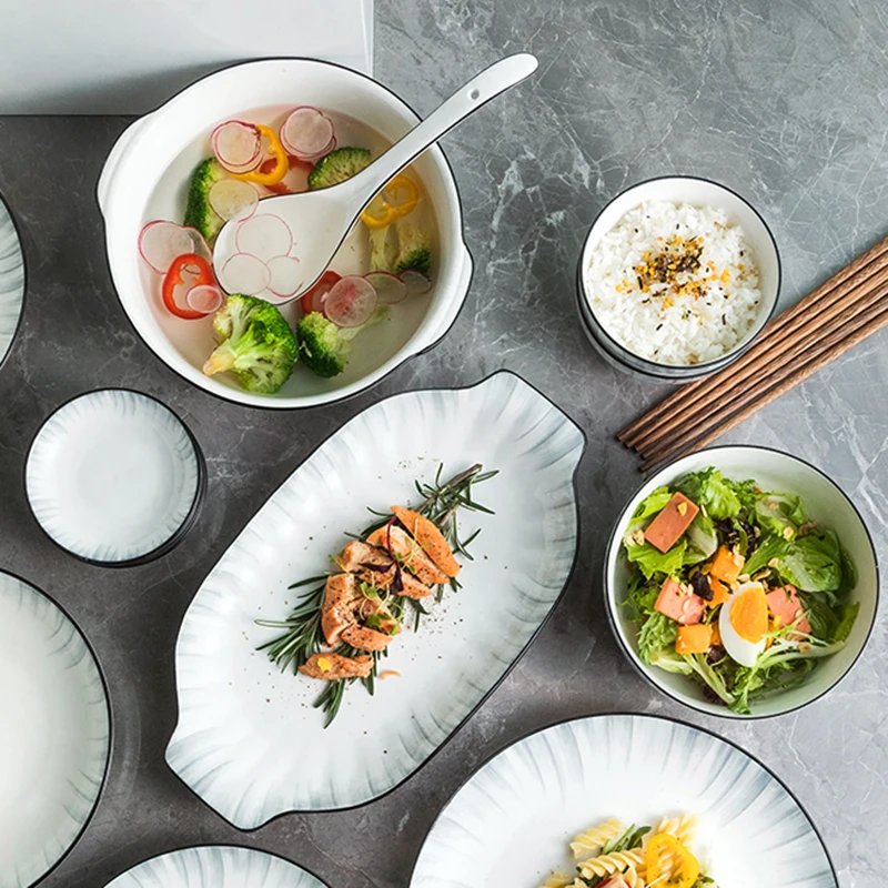 Sushi Aesthetic Bowl Plate Set Vintage Cake Nordic Chinese Luxury Serving Plates Ceramic Wedding Serving Tray Dinner Plate
Sushi Aesthetic Bowl Plate Set Vintage Cake Nordic Chinese Luxury Serving Plates Ceramic Wedding Serving Tray Dinner Plate