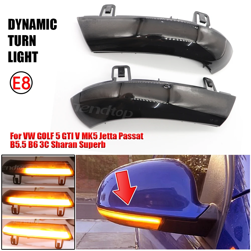 For VW GOLF 5 2003-2008 GTI V MK5 Jetta Passat B5.5 B6 3C Sharan Superb EOS Turn Signal Light LED Side Wing Rearview Indicator
For VW GOLF 5 2003-2008 GTI V MK5 Jetta Passat B5.5 B6 3C Sharan Superb EOS Turn Signal Light LED Side Wing Rearview Indicator