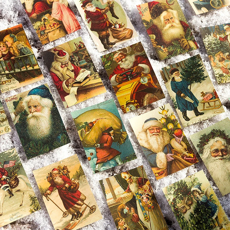100 Sheets Christmas Party Retro Material Book Memo DIY Scrapbooking Collage Diary Decoration Material Paper Diary Album Lable
100 Sheets Christmas Party Retro Material Book Memo DIY Scrapbooking Collage Diary Decoration Material Paper Diary Album Lable