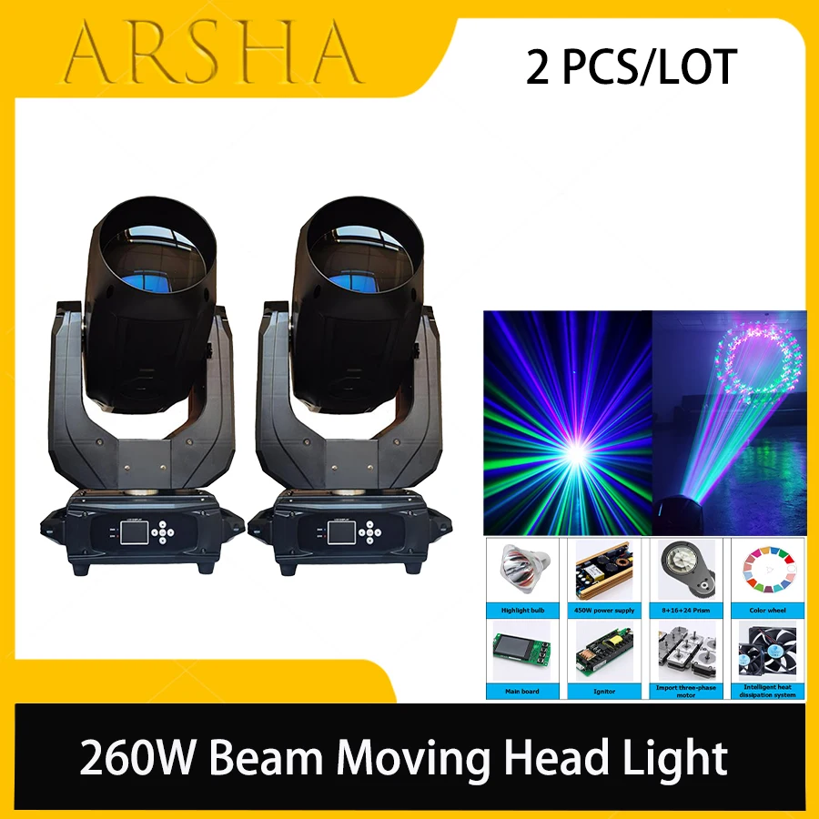 2 PCS Beam 260 9R Moving Head Beam Sharpy 9R 260W Lyre Beam Light For Dmx Stage Nightclub Parties Show
2 PCS Beam 260 9R Moving Head Beam Sharpy 9R 260W Lyre Beam Light For Dmx Stage Nightclub Parties Show