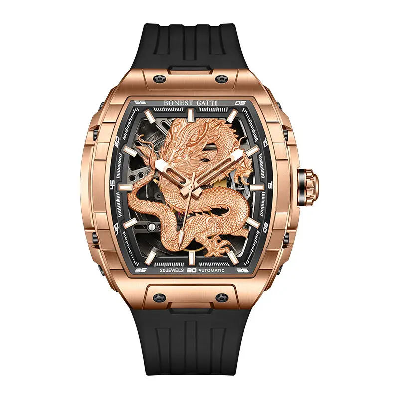 Original Design Automatic Watch Man 316L Stainless Steel Case Mechanical Watches For Men 42MM Gold Luminous 50M Waterproof Clock
Original Design Automatic Watch Man 316L Stainless Steel Case Mechanical Watches For Men 42MM Gold Luminous 50M Waterproof Clock