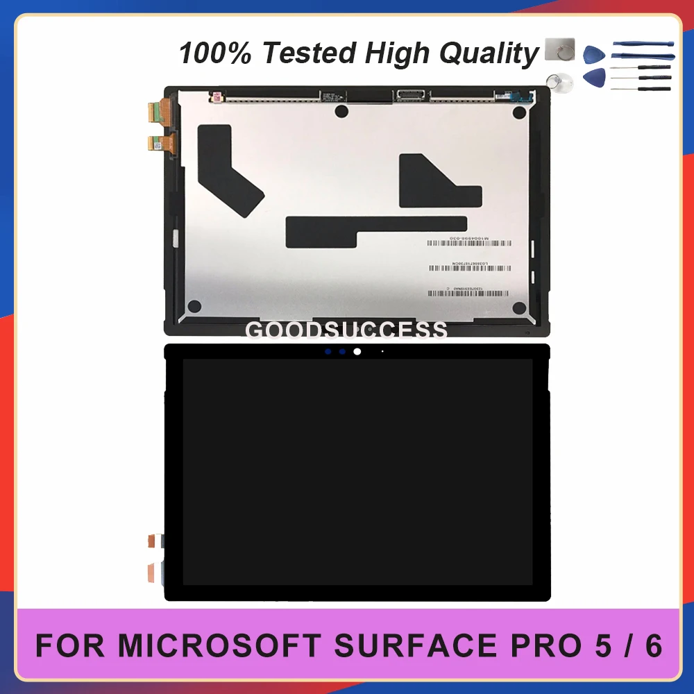 Original For Microsoft Surface Pro 5 Lcd Pro5 1796 / Surface Pro 6 1807 Display Touch Panel Screen Monitor Assembly Free Tools
Original For Microsoft Surface Pro 5 Lcd Pro5 1796 / Surface Pro 6 1807 Display Touch Panel Screen Monitor Assembly Free Tools