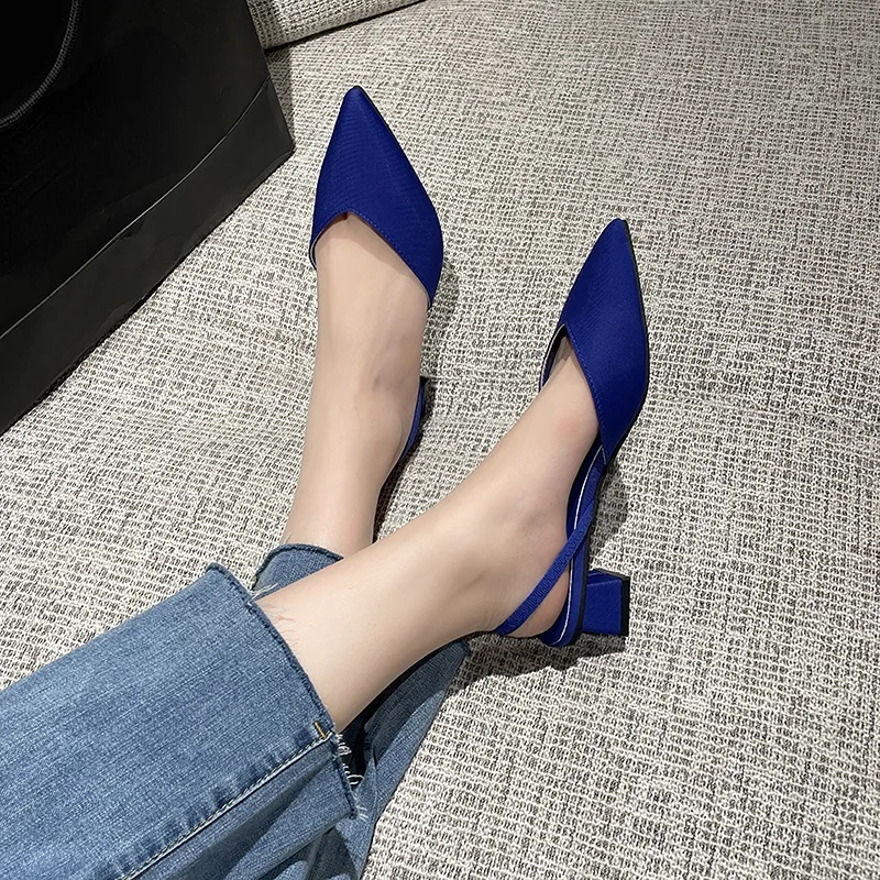 Summer Women Heeled Sandals Blue Luxury Medium Heel Sandals Wrap Toe Sandals Designer Shoes 2023 Pointed Toe Natural Leather
Summer Women Heeled Sandals Blue Luxury Medium Heel Sandals Wrap Toe Sandals Designer Shoes 2023 Pointed Toe Natural Leather