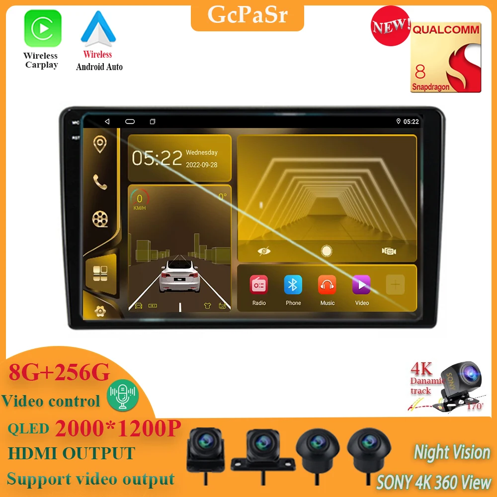 Android 13 Qualcomm Snapdrag For Hyundai AZERA 2006 2007 2008 2009 2010 Multimedia Player GPS No 2din DVD Navigation 5G Wifi BT
Android 13 Qualcomm Snapdrag For Hyundai AZERA 2006 2007 2008 2009 2010 Multimedia Player GPS No 2din DVD Navigation 5G Wifi BT