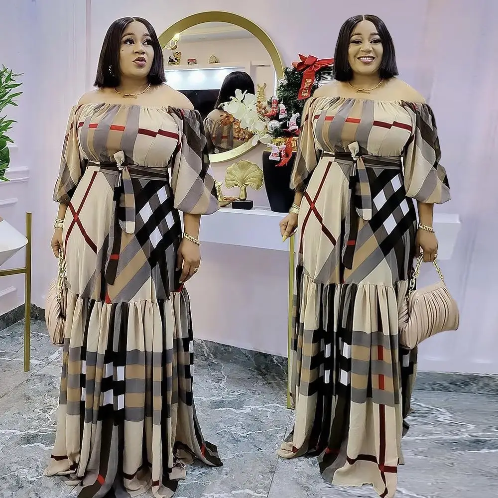 2022 Women Fashion Autumn Dress New African Large Size 2XL Women's Middle East Print Strappy One-shoulder Brand Designer Dress
2022 Women Fashion Autumn Dress New African Large Size 2XL Women's Middle East Print Strappy One-shoulder Brand Designer Dress