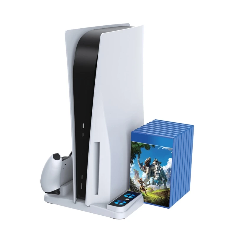 Подходит для PS5 DE/UHD узловой Многофункциональный охлаждающий вентилятор база охлаждение двойной контроллер зарядное устройство зарядная с...
Подходит для PS5 DE/UHD узловой Многофункциональный охлаждающий вентилятор база охлаждение двойной контроллер зарядное устройство зарядная с...