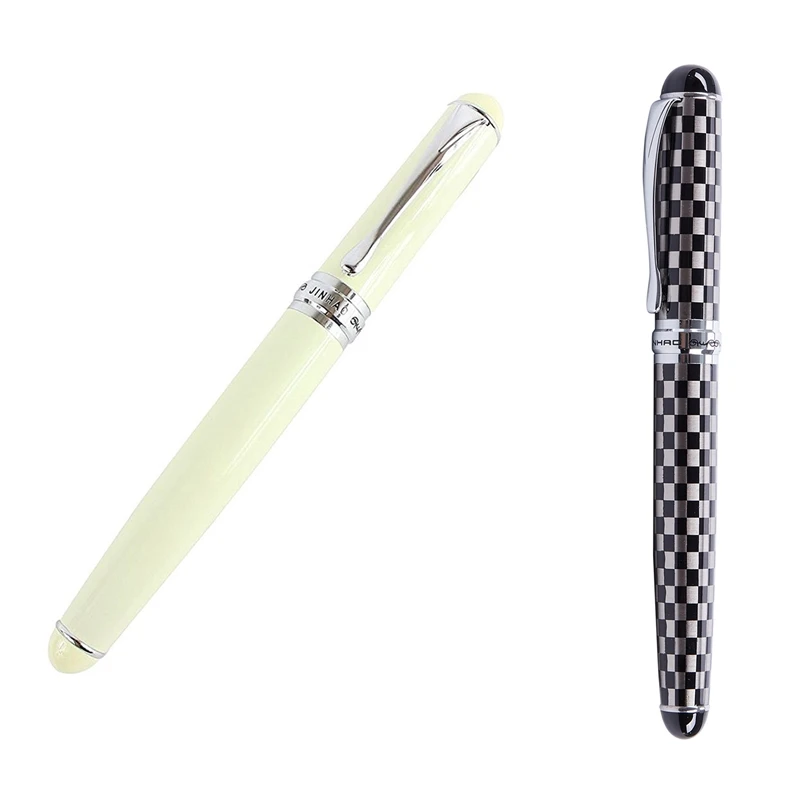 Ручка перьевая Jinhao X750, каллиграфическая перьевая ручка (элегантная белая), для офиса и бизнеса
Ручка перьевая Jinhao X750, каллиграфическая перьевая ручка (элегантная белая), для офиса и бизнеса