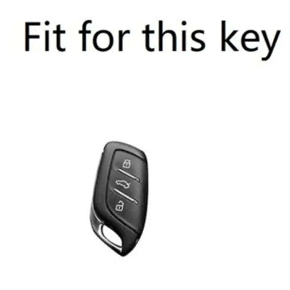 

Чехол для ключа, 3 кнопки, аксессуары, чехол для MG ZS EV 2022 HS MG3 MG5 MG6 MG7, кожаный, новый, прочный