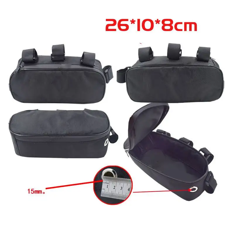 Bicycle Beam Bag Battery Controller Hanging Fixed Tube Frame Cycling Bike Bag Li-ion Storage Waterproof 26X10X8cm
Bicycle Beam Bag Battery Controller Hanging Fixed Tube Frame Cycling Bike Bag Li-ion Storage Waterproof 26X10X8cm