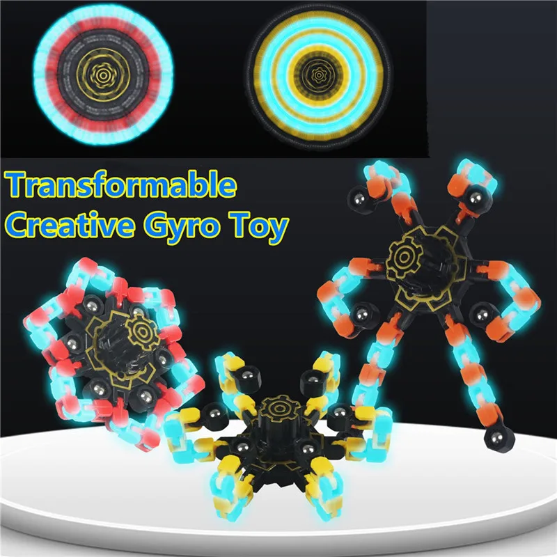 

Deformed Fidget Spinner Chain Toys For Children Antistress Hand Spinner Vent Toys Adult Stress Relief Sensory Gyro Gift