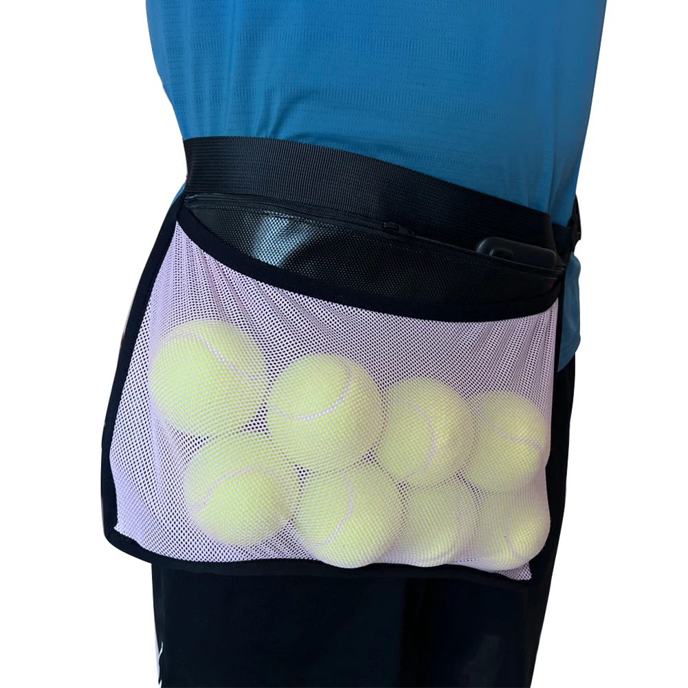 Tennis Ball Holder Adjustable Tennis Ball Waist Bag Sweatproof Oxford Cloth Mesh Ball Pouch Training Holding Bag Tennis Bag
Tennis Ball Holder Adjustable Tennis Ball Waist Bag Sweatproof Oxford Cloth Mesh Ball Pouch Training Holding Bag Tennis Bag