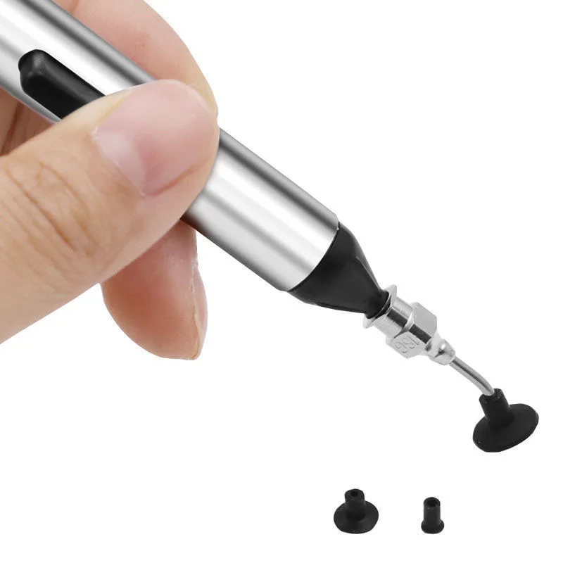 New Anti-satic IC Pick Vacuum Suction Sucker Pen FFQ939 for BGA SMD Work Reballing Aids repairing machine Tool kit
New Anti-satic IC Pick Vacuum Suction Sucker Pen FFQ939 for BGA SMD Work Reballing Aids repairing machine Tool kit