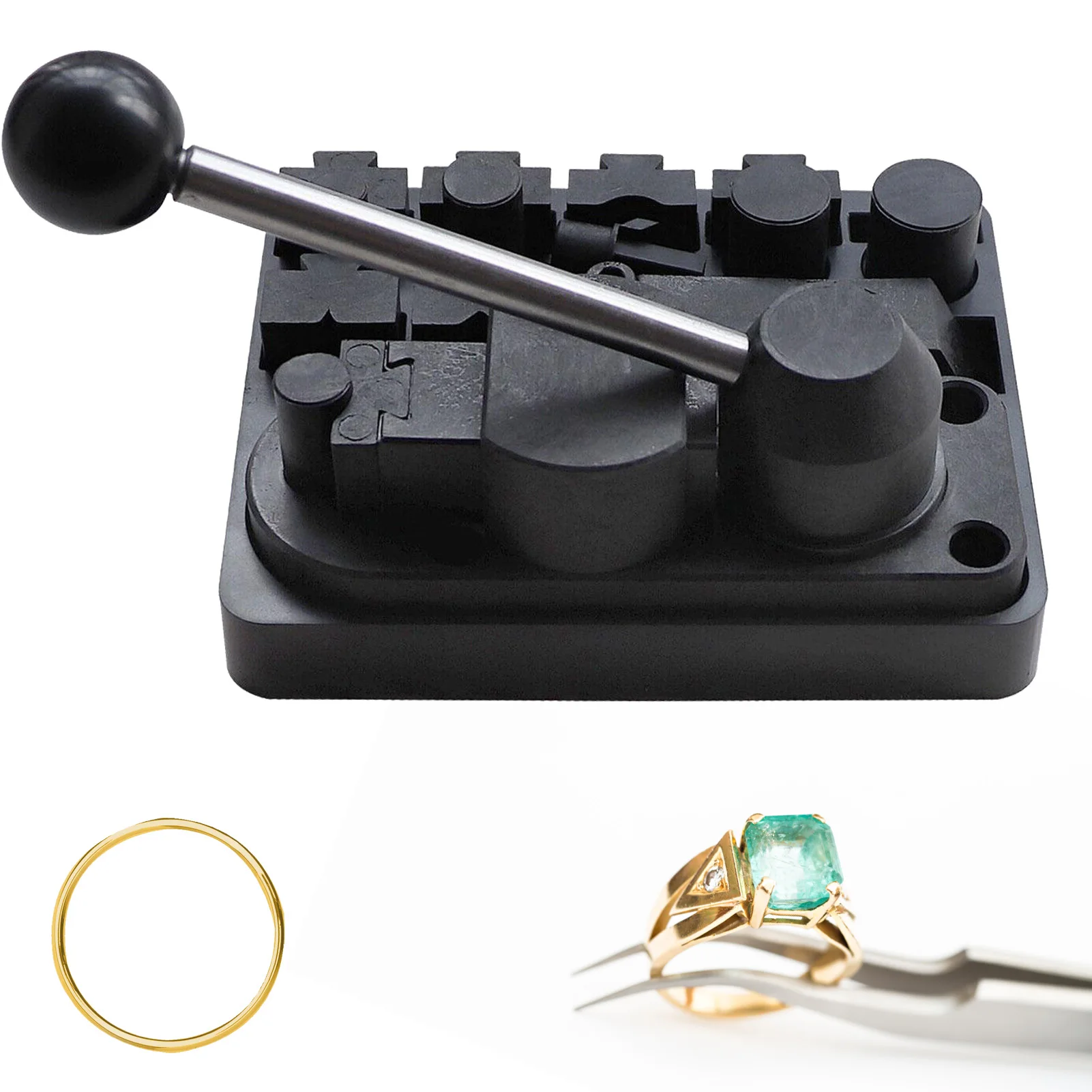 Ring Bending Tool Set Ring Earring Bending Tools Multi-Functional Jewelry Ring Bending Machine Jewelry Repair Tool
Ring Bending Tool Set Ring Earring Bending Tools Multi-Functional Jewelry Ring Bending Machine Jewelry Repair Tool