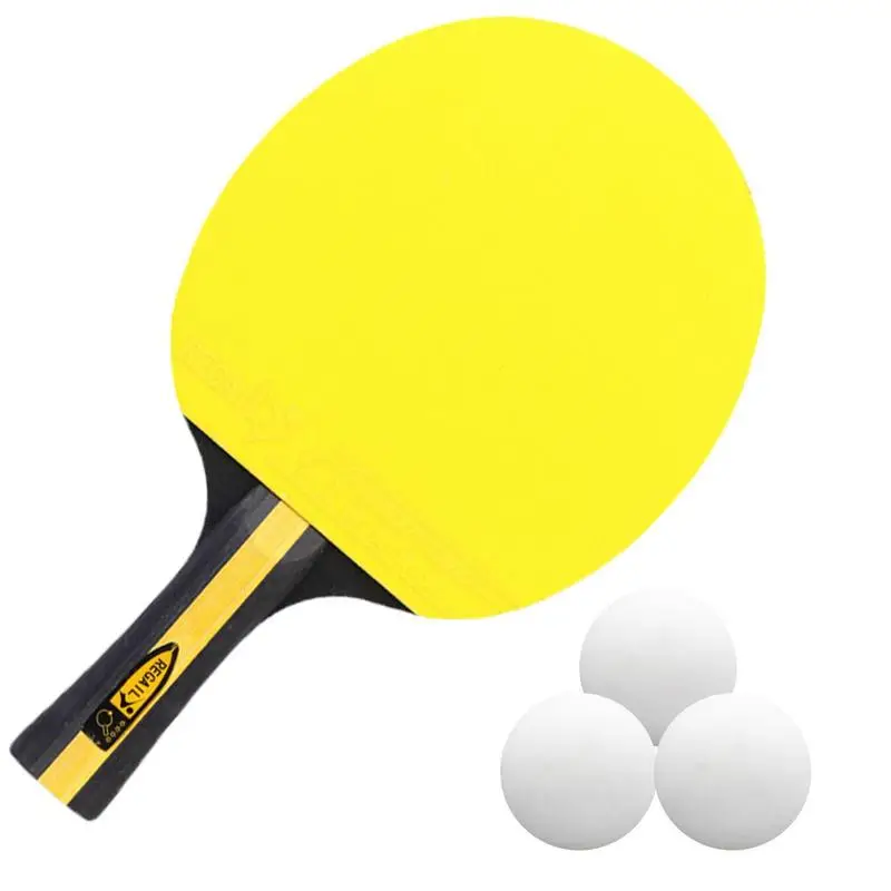 

1PC Professional Table Tennis Racket PingPong Racket Set Pimples-in Rubber Hight Quality Blade Bat Paddle Pingpong Accessories