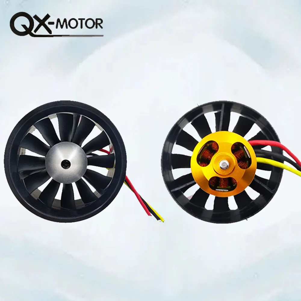 QX motor 4S 6S 1800KV 2600KV motor 70mm duct fan with 60A 80A ESC,for fixed wing aircraft model
QX motor 4S 6S 1800KV 2600KV motor 70mm duct fan with 60A 80A ESC,for fixed wing aircraft model