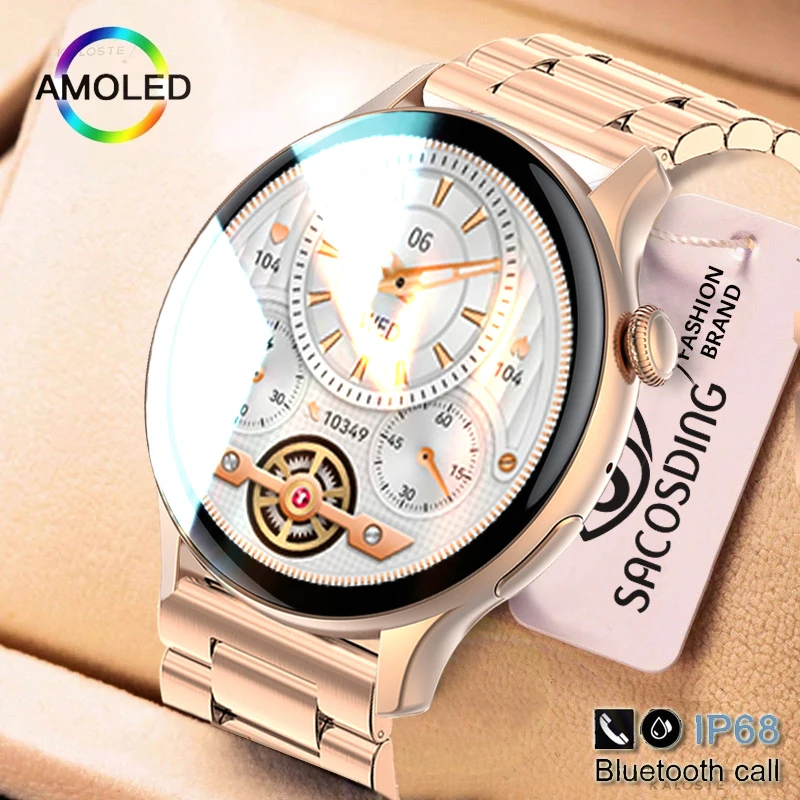 New Bluetooth Call Smartwatch Women New Smart Watch Women Men AMOLED Screen Always display Clock Sports Watches Ladies Fashion
New Bluetooth Call Smartwatch Women New Smart Watch Women Men AMOLED Screen Always display Clock Sports Watches Ladies Fashion