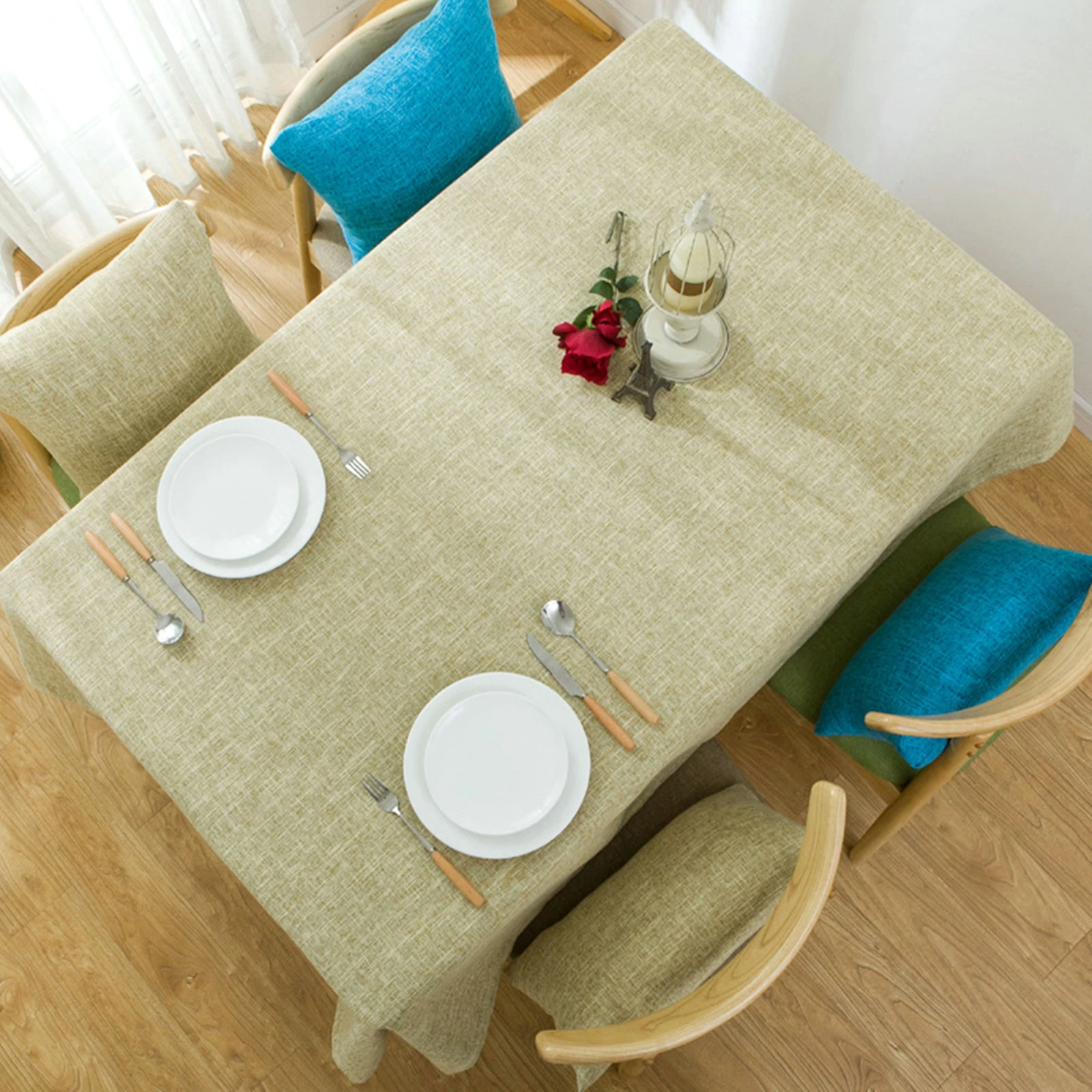 Cotton Tablecloths, Waterproof Table Covers Pure Color Simple Style Beige Yellow Dining Table Coffee Table Deco
Cotton Tablecloths, Waterproof Table Covers Pure Color Simple Style Beige Yellow Dining Table Coffee Table Deco
