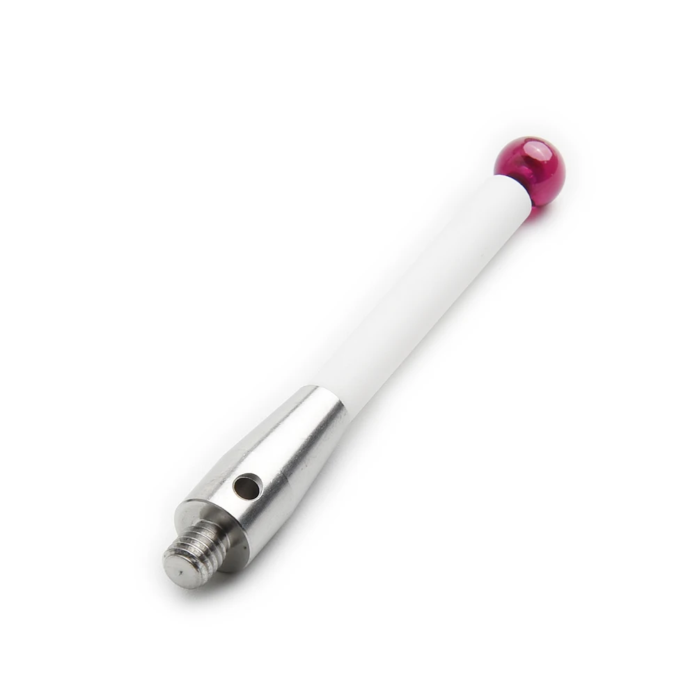 CMM Ceramic Rod CMM A-5000-3709 Ceramic M4 Probe Rubine Stem Touch 1pc 50mm length 6mm Dia Ball Durable Practical
CMM Ceramic Rod CMM A-5000-3709 Ceramic M4 Probe Rubine Stem Touch 1pc 50mm length 6mm Dia Ball Durable Practical