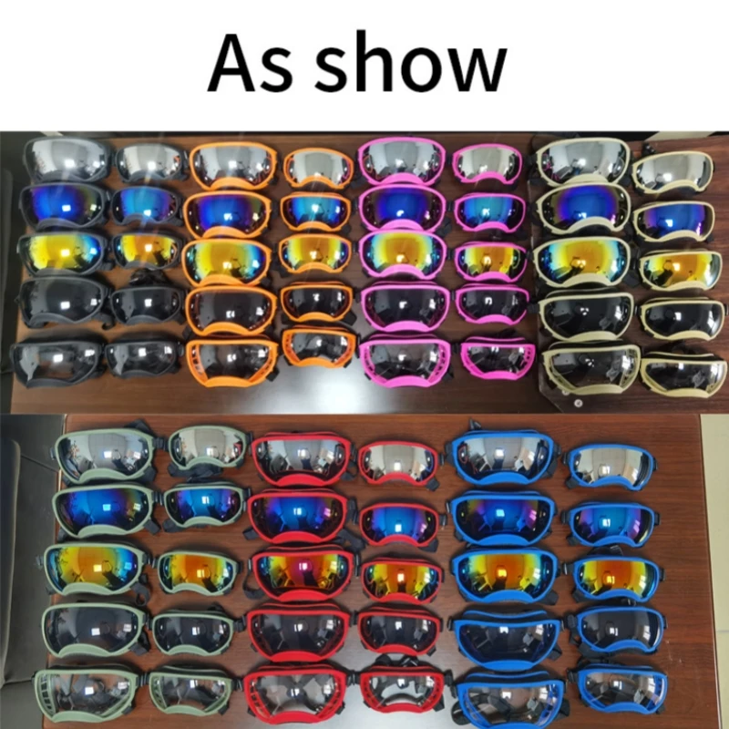 High Quality Dog Goggles Anti UV Strong Impact Resistance Adjustable Elastic Puppy Large Breed Dog Goggles Breathable Sunglasses
High Quality Dog Goggles Anti UV Strong Impact Resistance Adjustable Elastic Puppy Large Breed Dog Goggles Breathable Sunglasses
