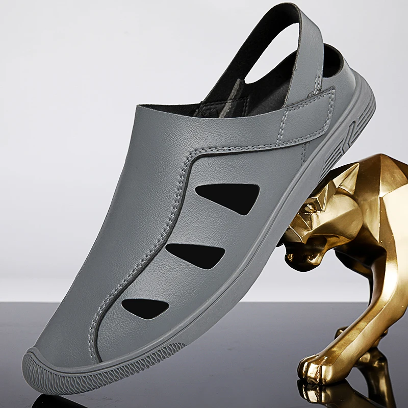 Сандалии мужские для активного отдыха, пляжная обувь для скалолазания, с закрытым носком, спортивные босоножки, повседневная обувь из натур...
Сандалии мужские для активного отдыха, пляжная обувь для скалолазания, с закрытым носком, спортивные босоножки, повседневная обувь из натур...