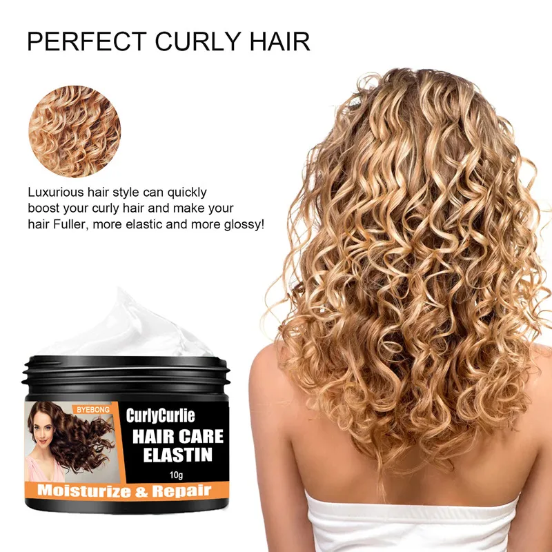 New Fluffy Elastin Hair Styling Cream Fully Nourish Reduce Frizz No-Wash Quick-Drying Hair Balm Curly Hair Styling Waxes
New Fluffy Elastin Hair Styling Cream Fully Nourish Reduce Frizz No-Wash Quick-Drying Hair Balm Curly Hair Styling Waxes