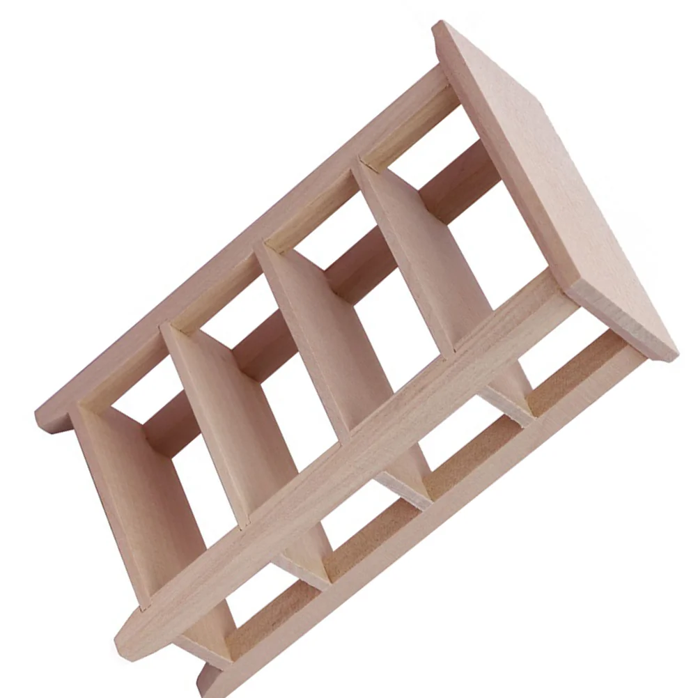 Wooden Tiny Furniture Mini House Bookshelf Decorative Miniature Bookcase Home
Wooden Tiny Furniture Mini House Bookshelf Decorative Miniature Bookcase Home