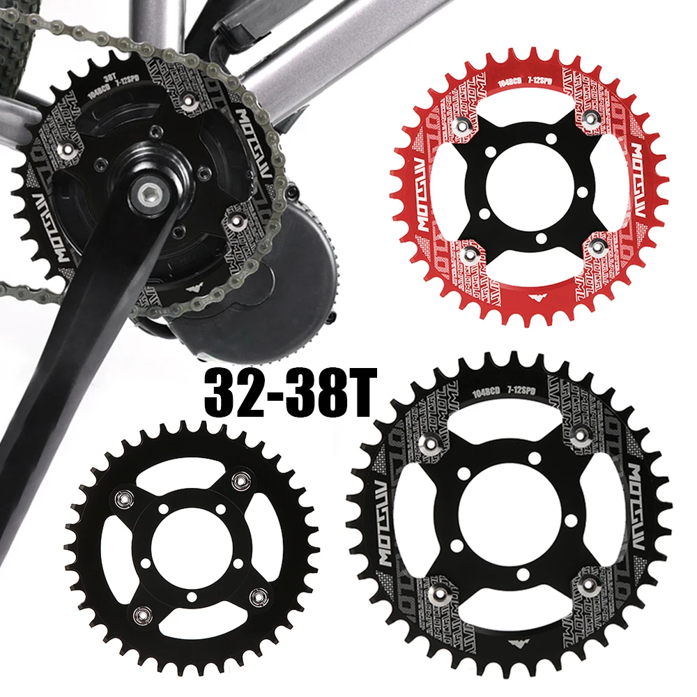 Electric Bike Ebike 40/42T Chainring Adapter 32T 34T 36T 38T With Accessory Screws For Bafang BBS01/02 Mid Drive Motor
Electric Bike Ebike 40/42T Chainring Adapter 32T 34T 36T 38T With Accessory Screws For Bafang BBS01/02 Mid Drive Motor