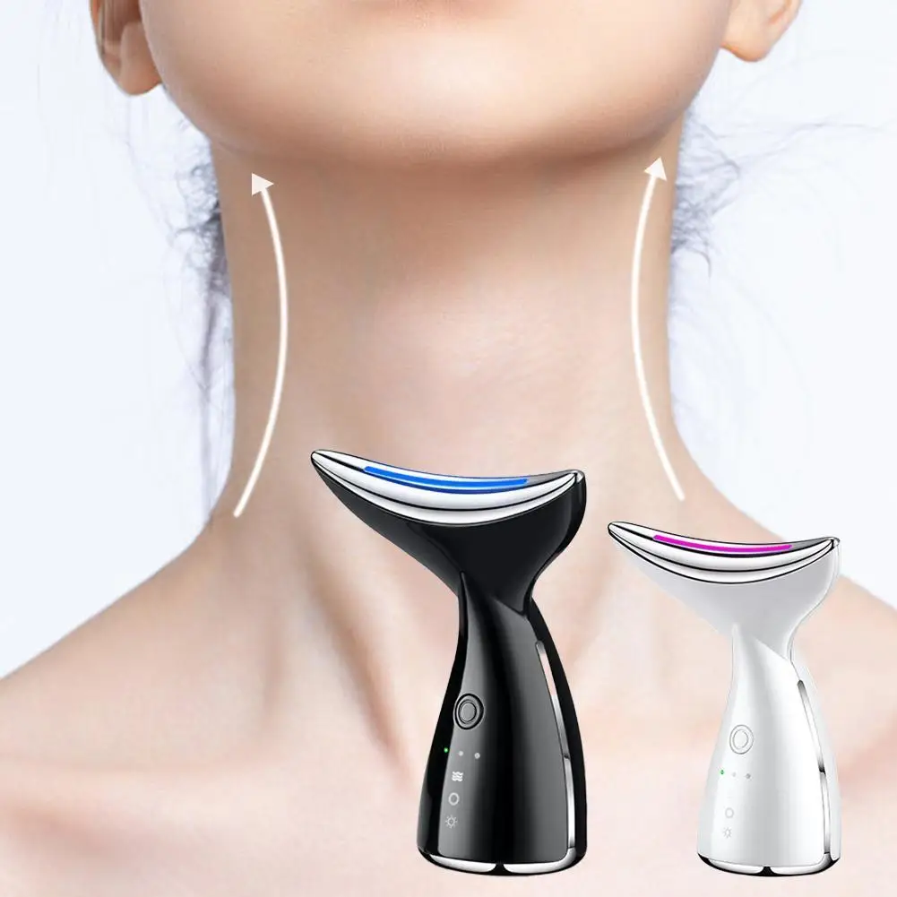 Neck Face Beauty Device LED Photon Therapy Skin Tighten Facial Remove Anti Reduce Double Tool Chin Wrinkle Massager W5Y5
Neck Face Beauty Device LED Photon Therapy Skin Tighten Facial Remove Anti Reduce Double Tool Chin Wrinkle Massager W5Y5