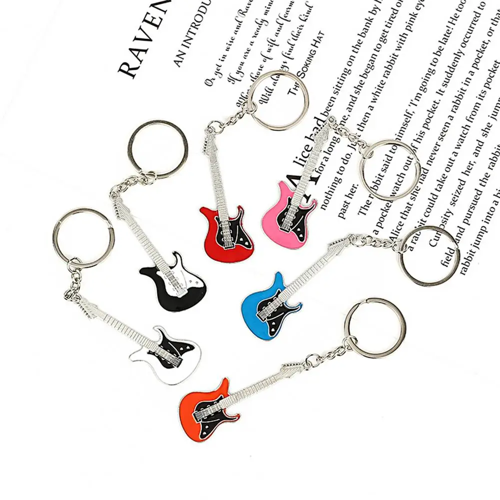 Compact Key Ring Anti-fade Guitar Keychain Heavy Duty Camping Bag Guitar Bass Keychain Fine Workmanship
Compact Key Ring Anti-fade Guitar Keychain Heavy Duty Camping Bag Guitar Bass Keychain Fine Workmanship
