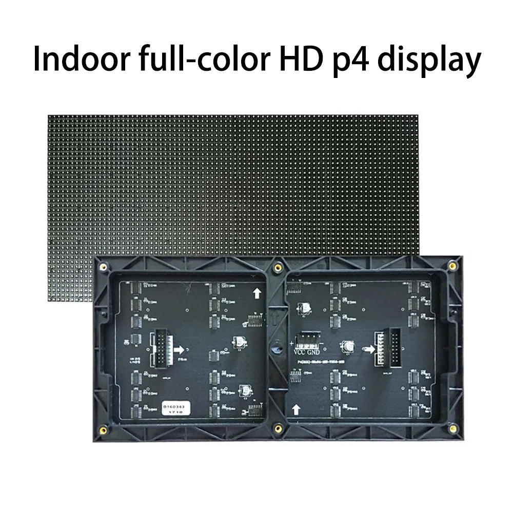 

RGB LED Matrix Panel 64×32 2048 DOTS Pixels Pitch 5mm P4 Indoor led Matrix Module Panel Full Color for Advertising