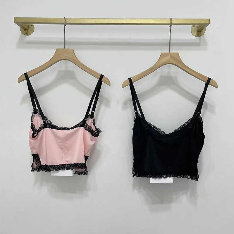 Fashion Classic Trendy luxury design 2022 Summer New Women's Bow Adjustable Lace Suspender Smooth Satin Tank Top
Fashion Classic Trendy luxury design 2022 Summer New Women's Bow Adjustable Lace Suspender Smooth Satin Tank Top