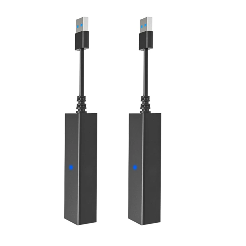 2 PCS USB3.0 PS Vr to PS5 Cable Adapter VR Connector Mini Camera Adapter Compatible for PS5 PS4 Game Console 
2 PCS USB3.0 PS Vr to PS5 Cable Adapter VR Connector Mini Camera Adapter Compatible for PS5 PS4 Game Console