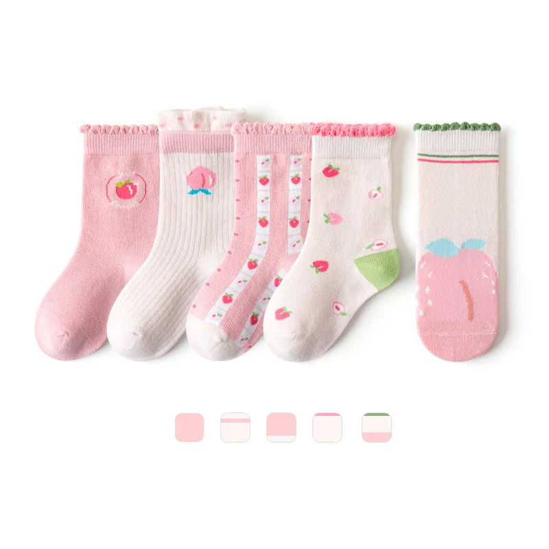 5 Pairs/Lot Children Socks Cotton Fashion Kids Girl Baby Cute Cartoon Cozy Soft Knit Warm For Autumn Winter New 1-12Y Teen Socks
5 Pairs/Lot Children Socks Cotton Fashion Kids Girl Baby Cute Cartoon Cozy Soft Knit Warm For Autumn Winter New 1-12Y Teen Socks