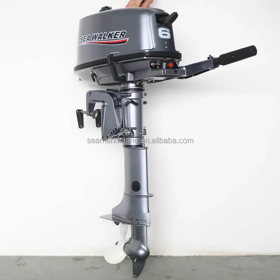 Seawalker 2 Stroke 6HP Outboard motor short shaft boat marine Engine for small fishing dinghy inflatable boat kayak sailing
Seawalker 2 Stroke 6HP Outboard motor short shaft boat marine Engine for small fishing dinghy inflatable boat kayak sailing
