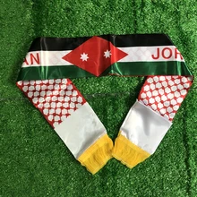 SKY FLAG Jordan scarf 14*130cm Jordan flag Custom Scarf football team Scarf Printing Satin Jordan banner