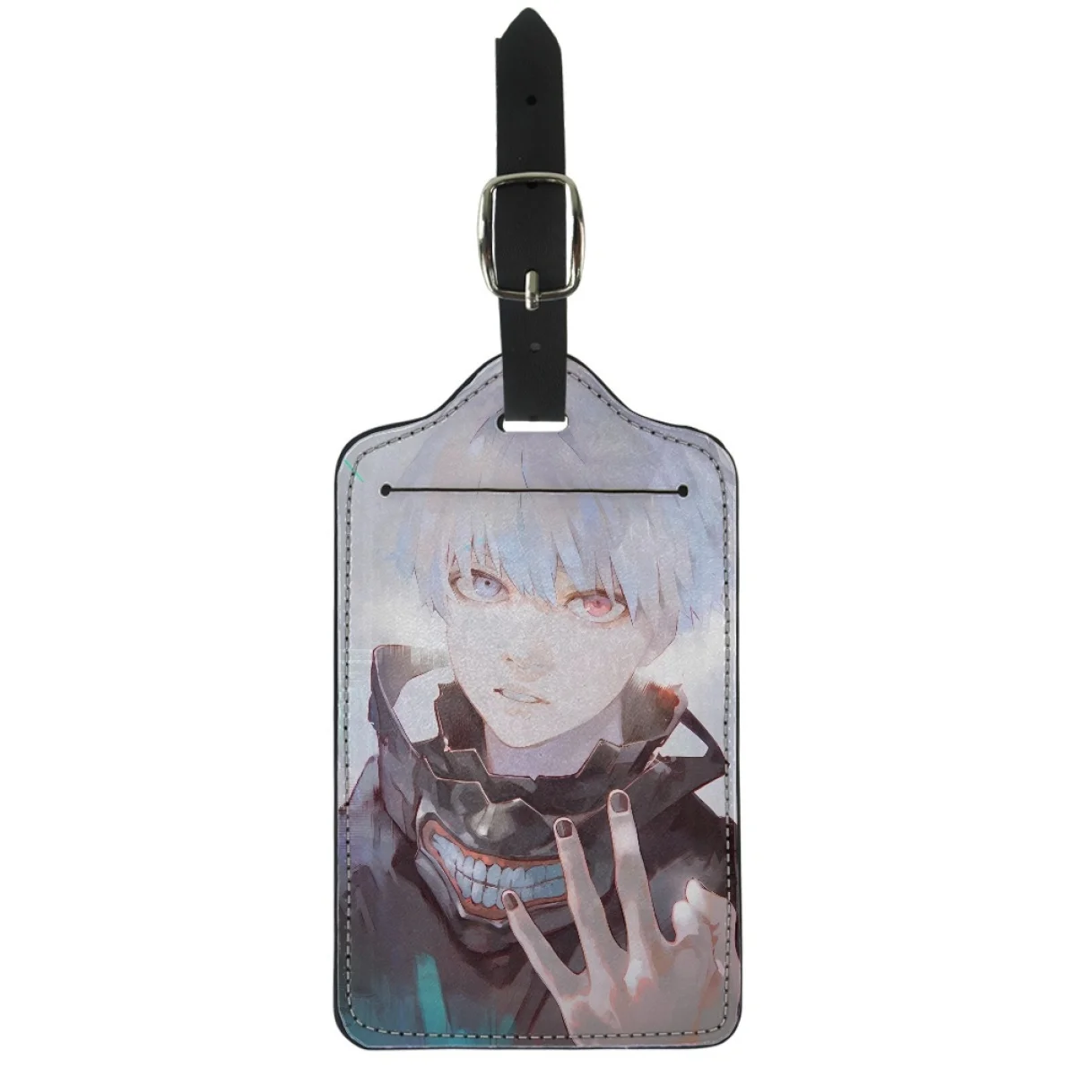 Twoheartsgirl Creative Tokyo Ghoul Pattern Luggage Tag Baggage Boarding Tag Portable Label Women/Men Travel Basic Accessories
Twoheartsgirl Creative Tokyo Ghoul Pattern Luggage Tag Baggage Boarding Tag Portable Label Women/Men Travel Basic Accessories