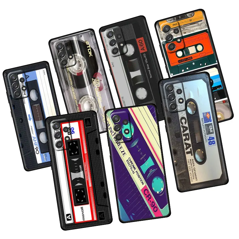 Cover Case for Samsung Galaxy A31 A41 A51 A71 A91 A22 A32 A33 4G 5G Bag Capa Armor Phone Soft Official Retro Cassette Tapes
Cover Case for Samsung Galaxy A31 A41 A51 A71 A91 A22 A32 A33 4G 5G Bag Capa Armor Phone Soft Official Retro Cassette Tapes
