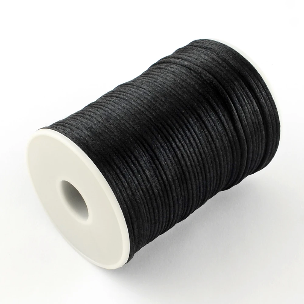 about 90m/Roll Polyester Thread Cords 2mm for daily jewelry making DIY bracelet necklace accessories supplies bijoux 
about 90m/Roll Polyester Thread Cords 2mm for daily jewelry making DIY bracelet necklace accessories supplies bijoux